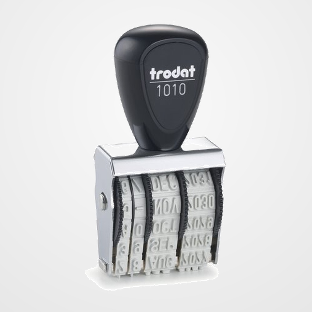 FECHADOR ent.MANUAL TRODAT 1010 4 mm.