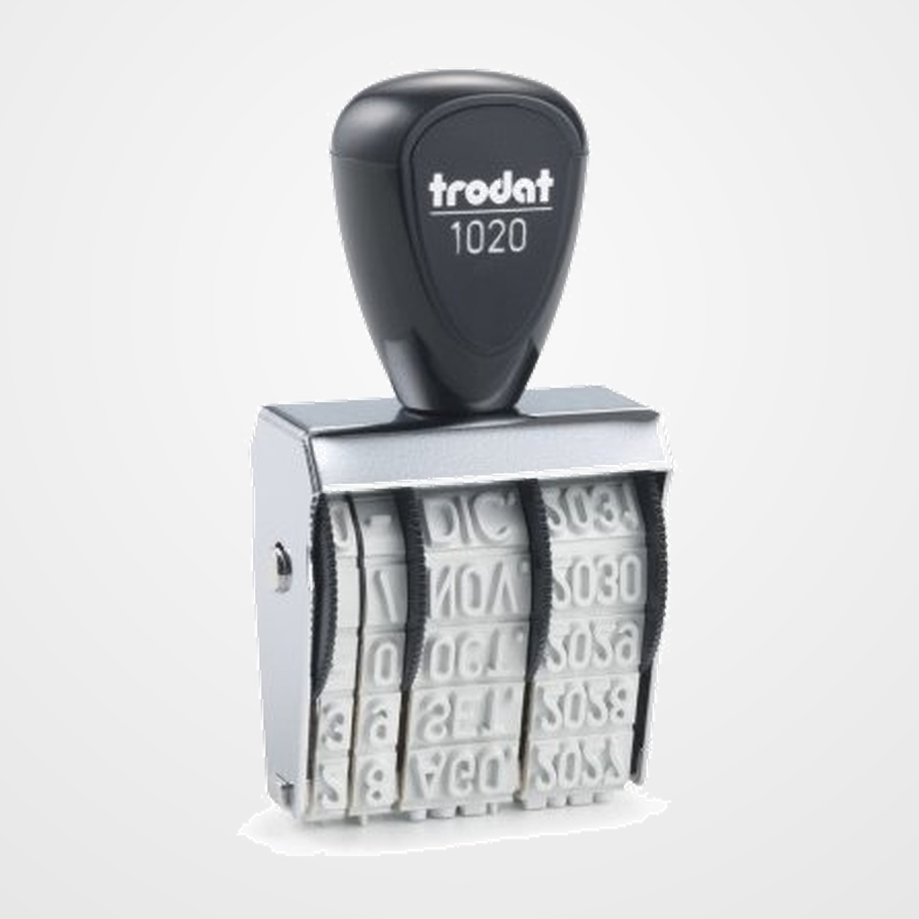 FECHADOR ent.MANUAL TRODAT 1020 5 mm.