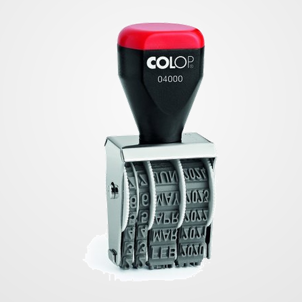 [26001250] FECHADOR MANUAL COLOP 04000 4mm