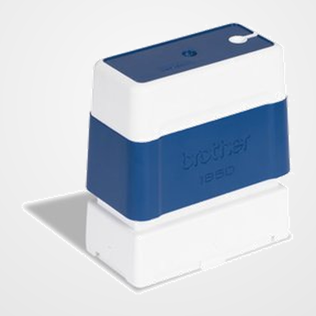 SELLO PERSONALIZ. ent.AUT. BROTHER 50x18 mm. AZUL