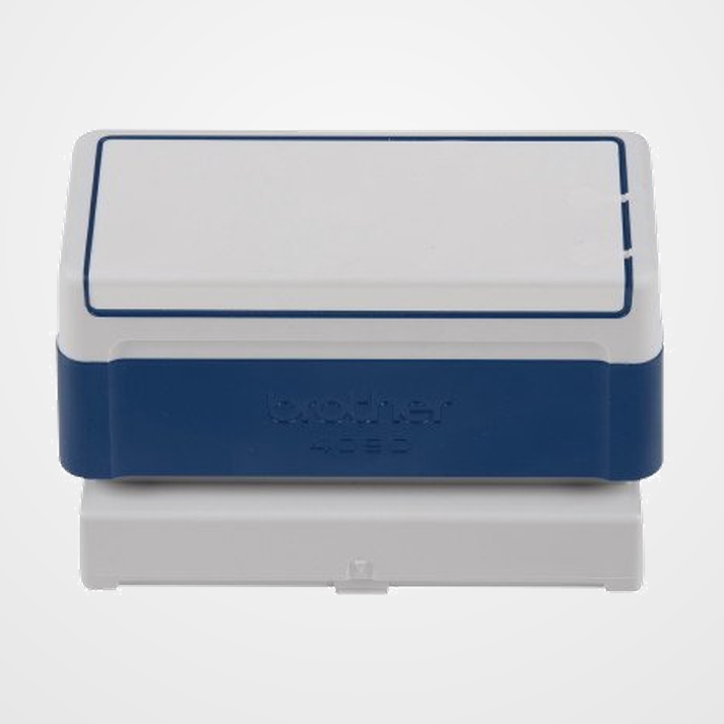 SELLO PERSONALIZ. ent.AUT. BROTHER 90x40 mm. AZUL