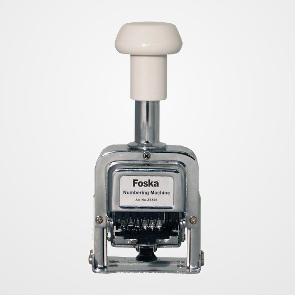 NUMERADOR AUTOMATICO FOSKA 6 BANDAS 5mm