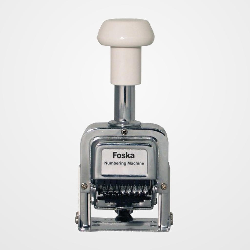 NUMERADOR AUTOMATICO FOSKA 8 BANDAS 5mm