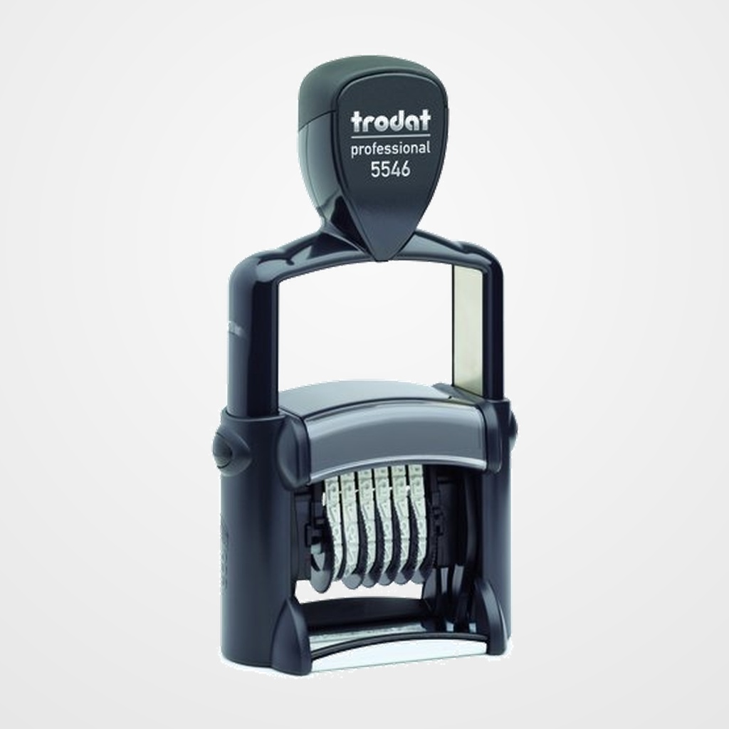 NUMERADOR ent.AUT. TRODAT PROFESSIONAL  5546 (4 mm. 6 bandas)