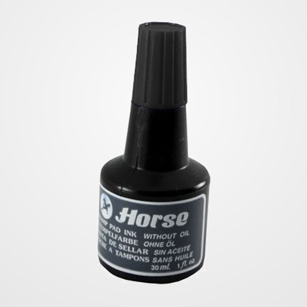 TINTA para TAMPON HORSE NEGRO