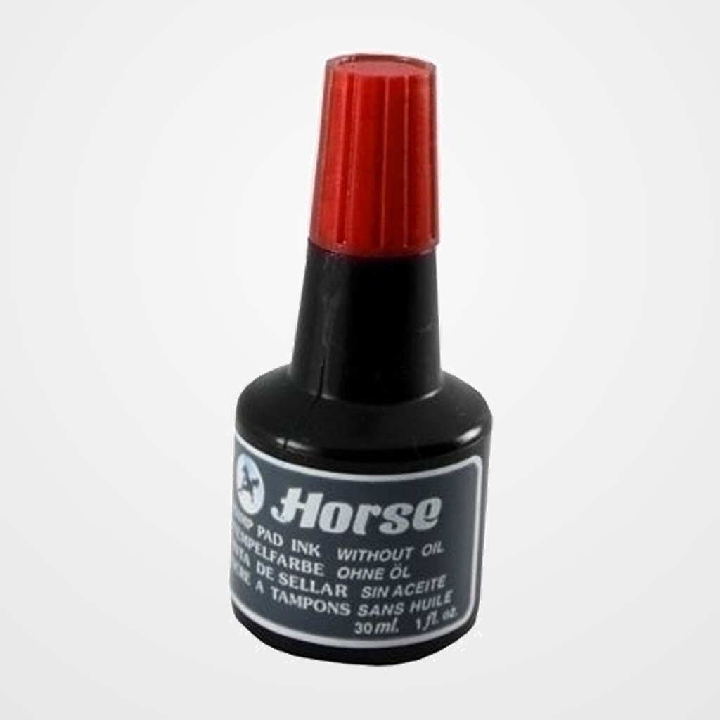 TINTA para TAMPON HORSE ROJO