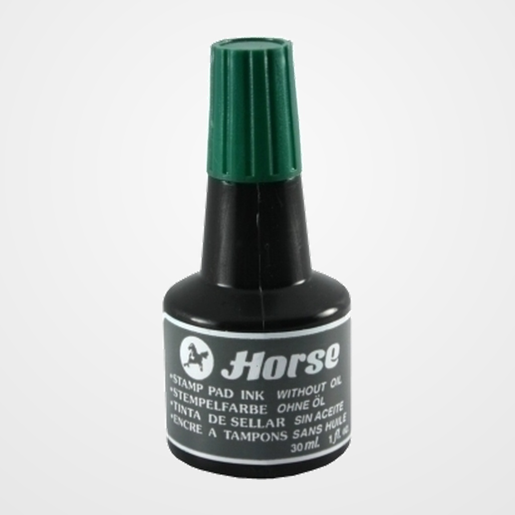 [10601137] TINTA para TAMPON HORSE VERDE