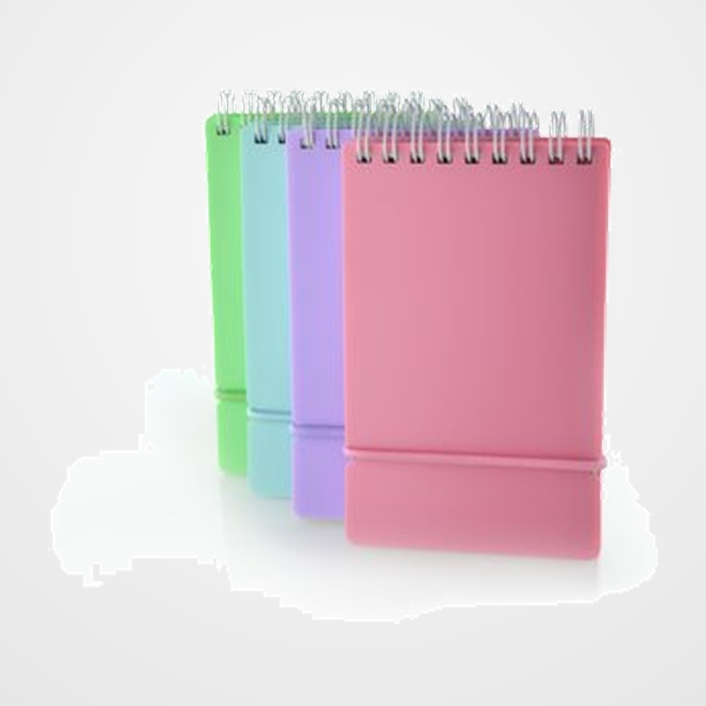 BLOC DE NOTAS OFFICE BOX A7 BLUSH 4 COLORES SURTIDOS EXPOSITOR de 20