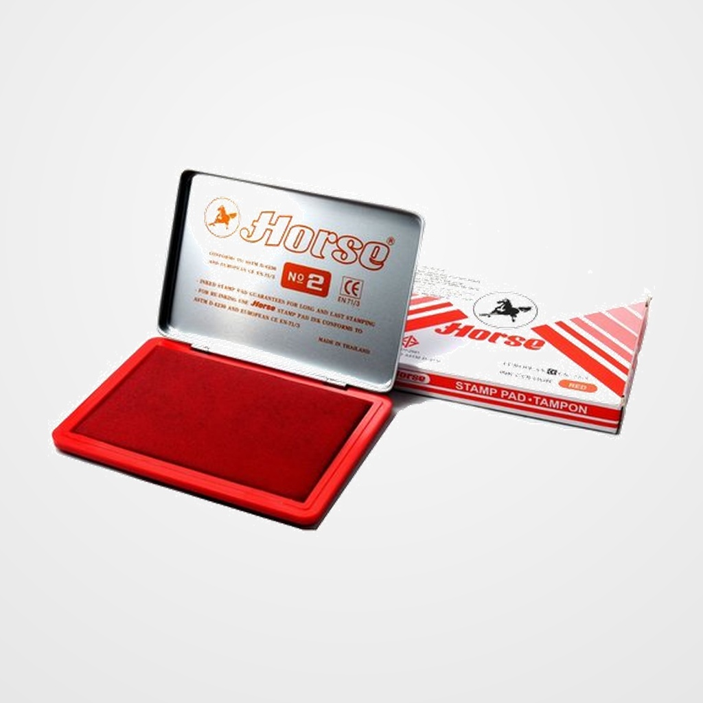 TAMPON HORSE Nº2 ROJO