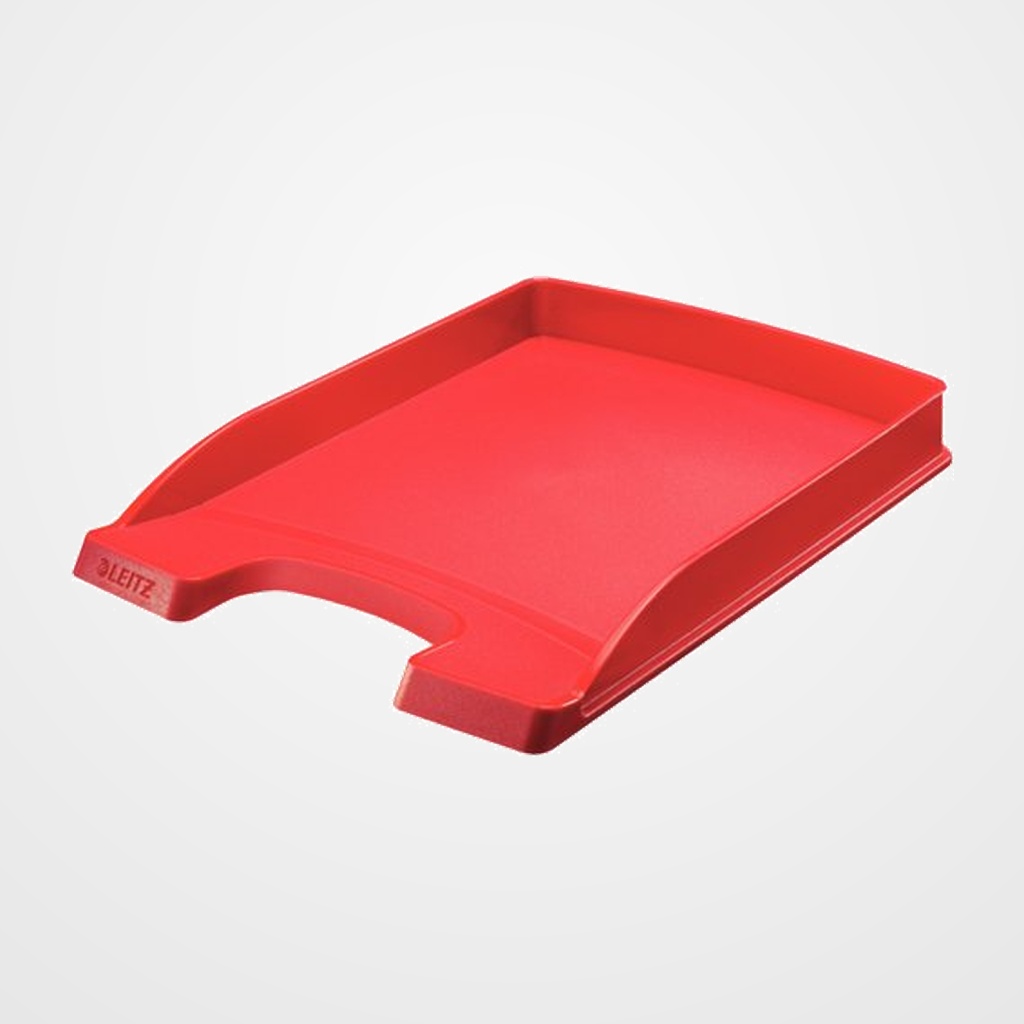 [14501526] BANDEJA LEITZ JUMBO PLUS SLIM ROJO
