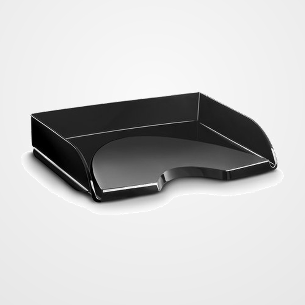 BANDEJA SOBREMESA CEP 135/2+R APAISADA NEGRO