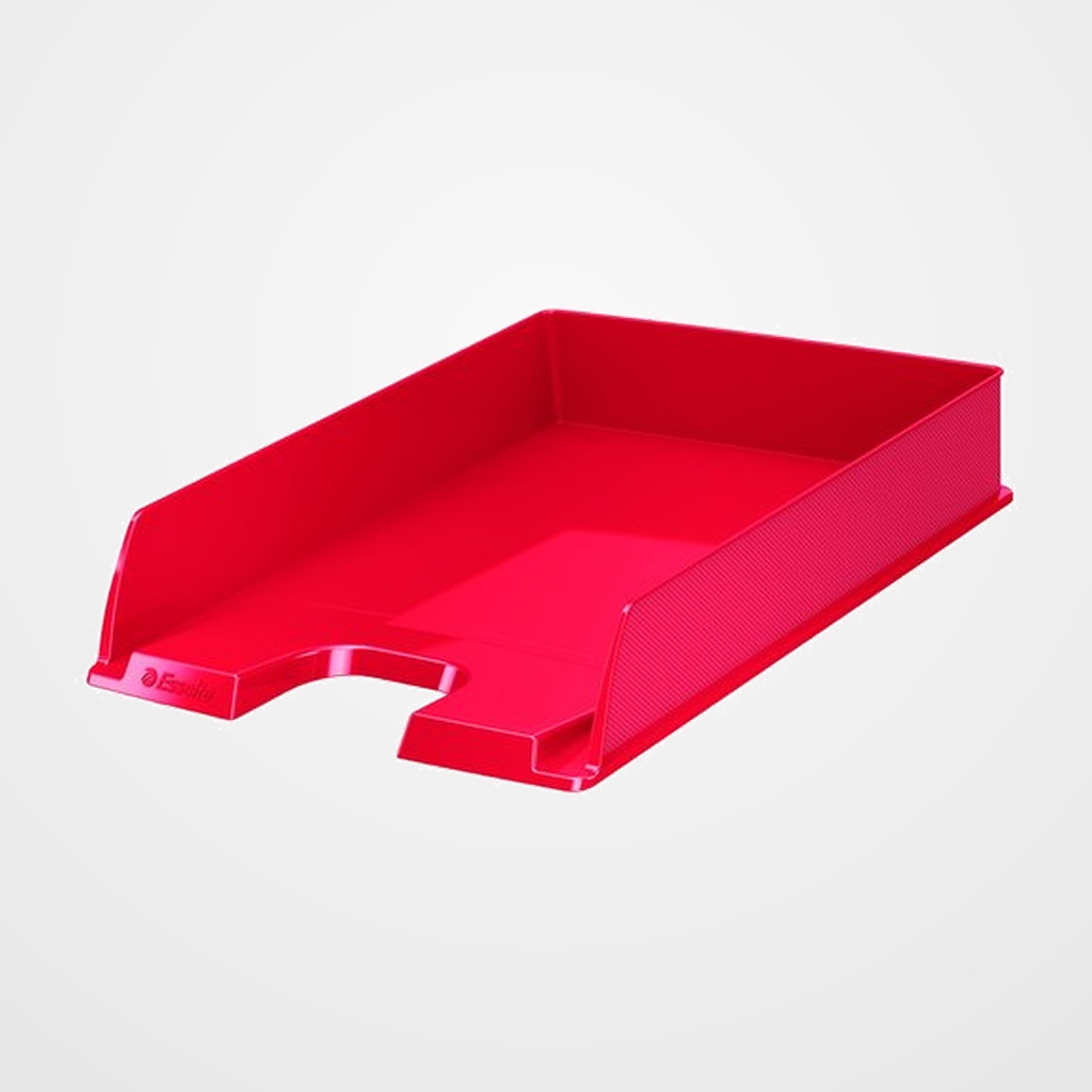 BANDEJA SOBREMESA EUROPOST OPACO ROJO