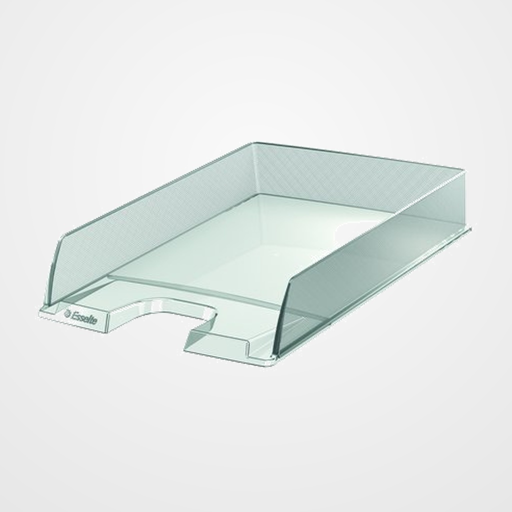 BANDEJA SOBREMESA EUROPOST TRANSPARENTE CRISTAL