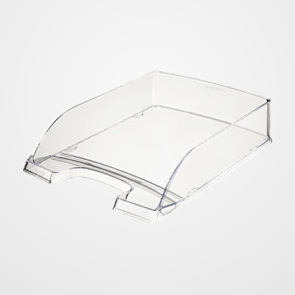 BANDEJA SOBREMESA LEITZ PLUS TRANSPARENTE