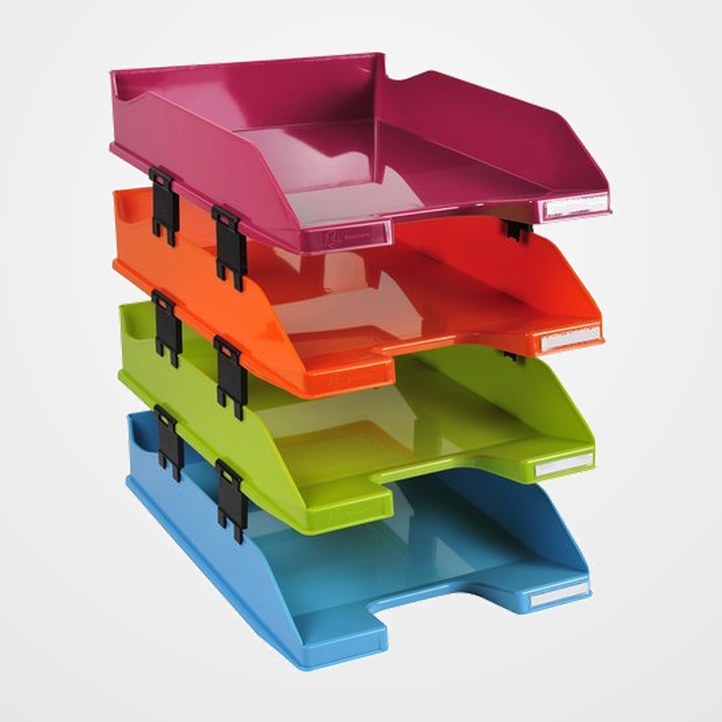 BANDEJA SOBREMESA EXACOMPTA COMBO MIDI IDERAMA SET de 4