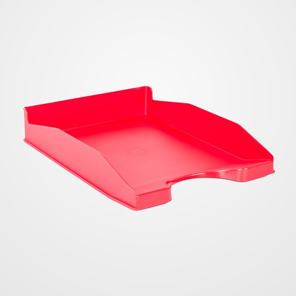 BANDEJA SOBREMESA ROJA