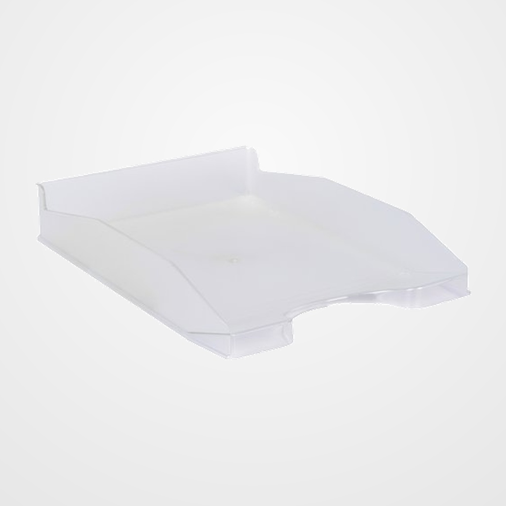 BANDEJA SOBREMESA TRANSPARENTE