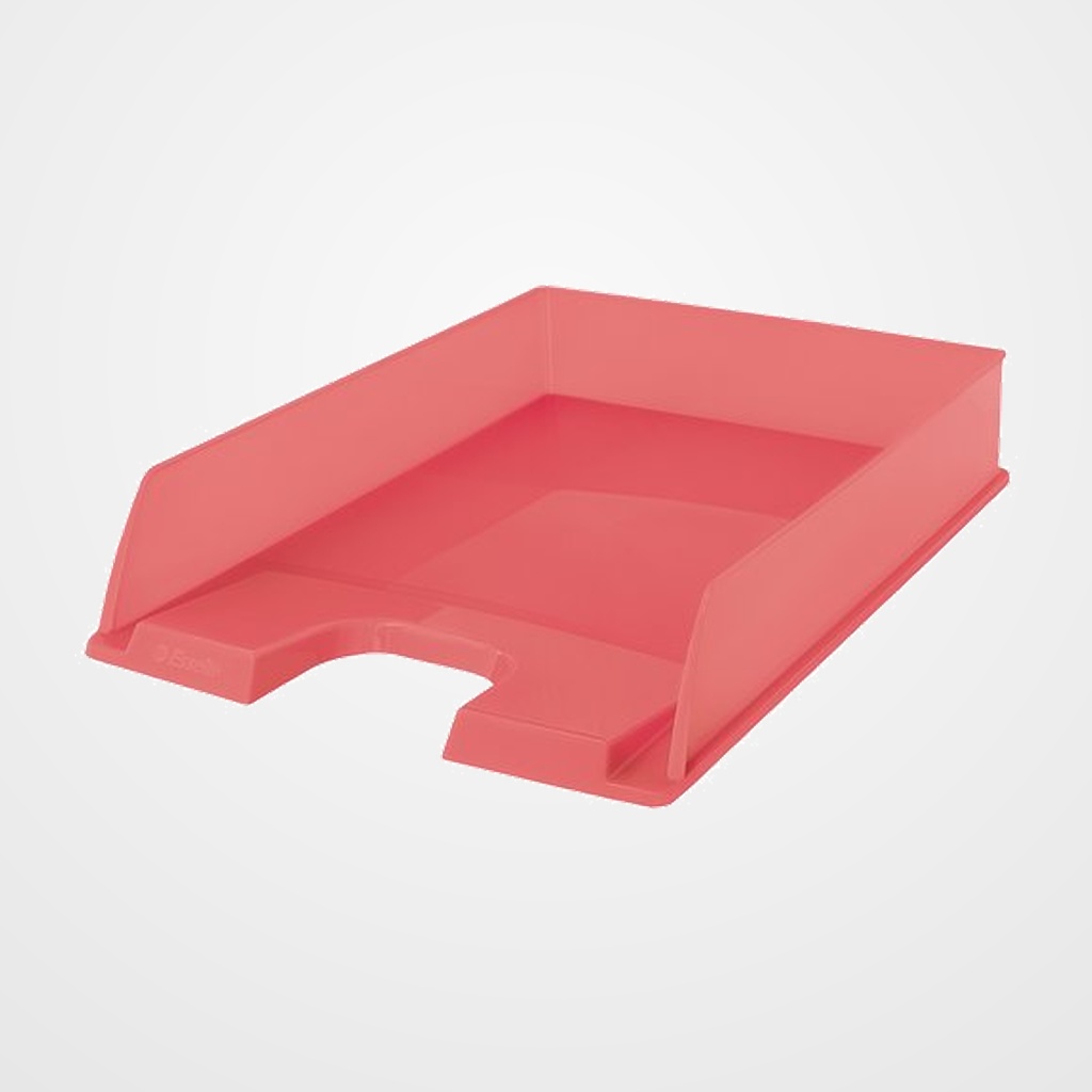 BANDEJA SOBREMESA ESSELTE COLOUR BREEZE CORAL