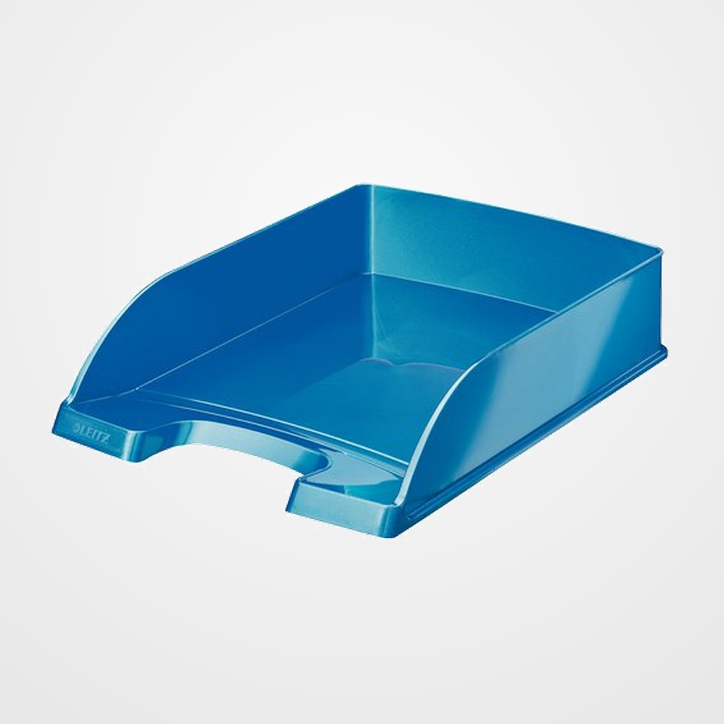 BANDEJA SOBREMESA LEITZ WOW AZUL METALIZADO