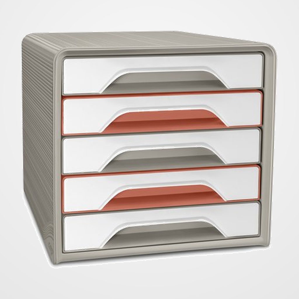 [14501635] MODULO CEP 7-111TN SMOOVE 5 CAJONES ARENA/TERRA COTTA