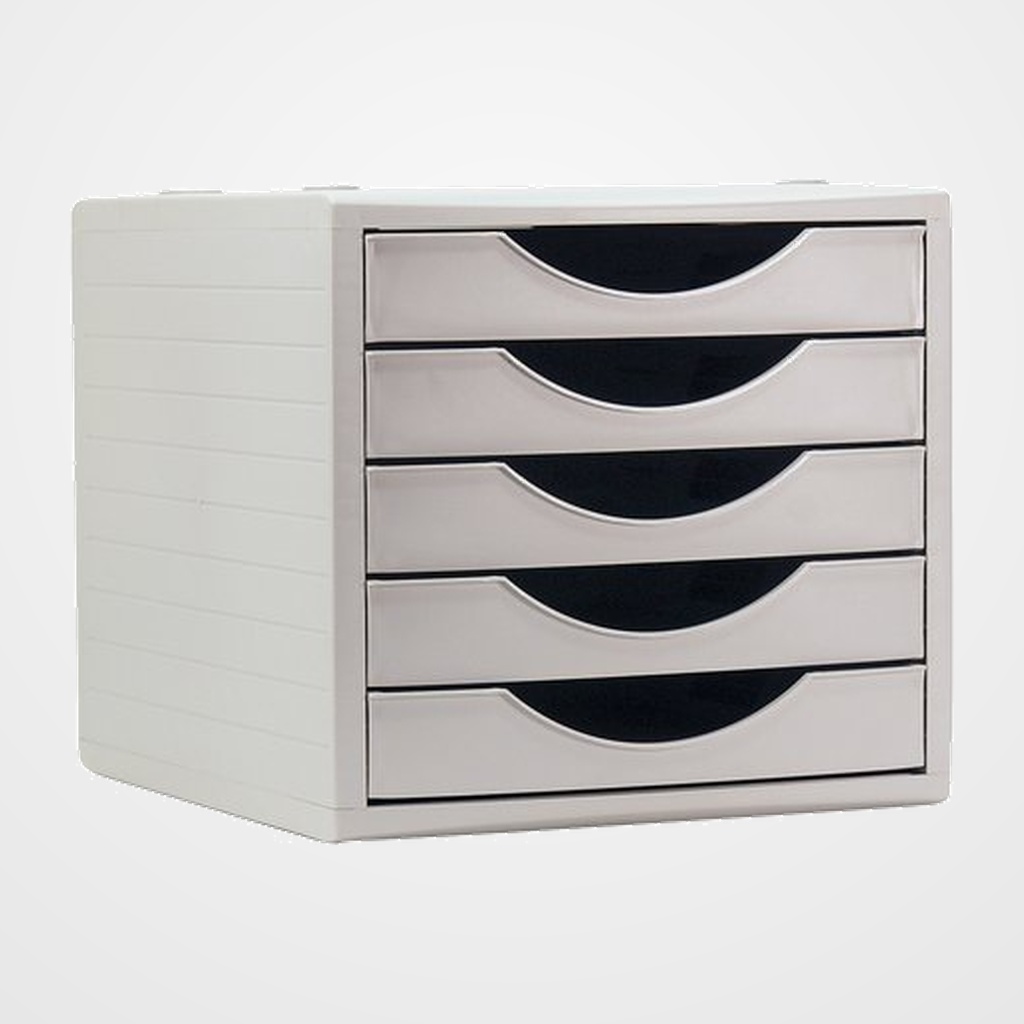 MODULO 5 CAJONES ARCHIVOTEC GRIS/GRIS