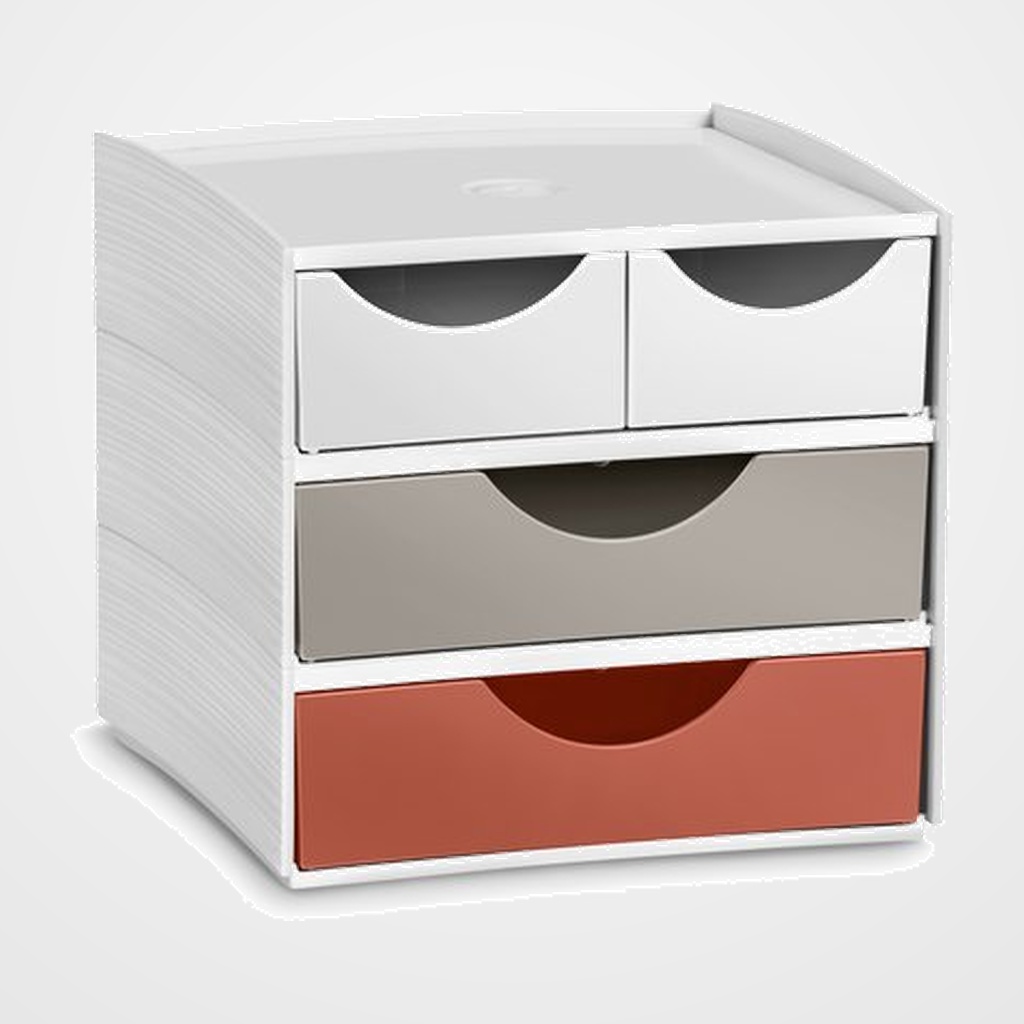 [14501631] MODULO CEP 3-211TN MYCUBE 4 CAJONES MIXTOS TERRA NOVA