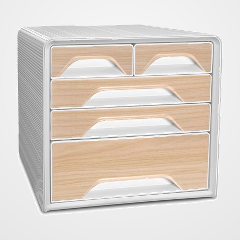 MODULO CEP 7-213 SMOOVE 5 CAJONES MIXTOS SILVA