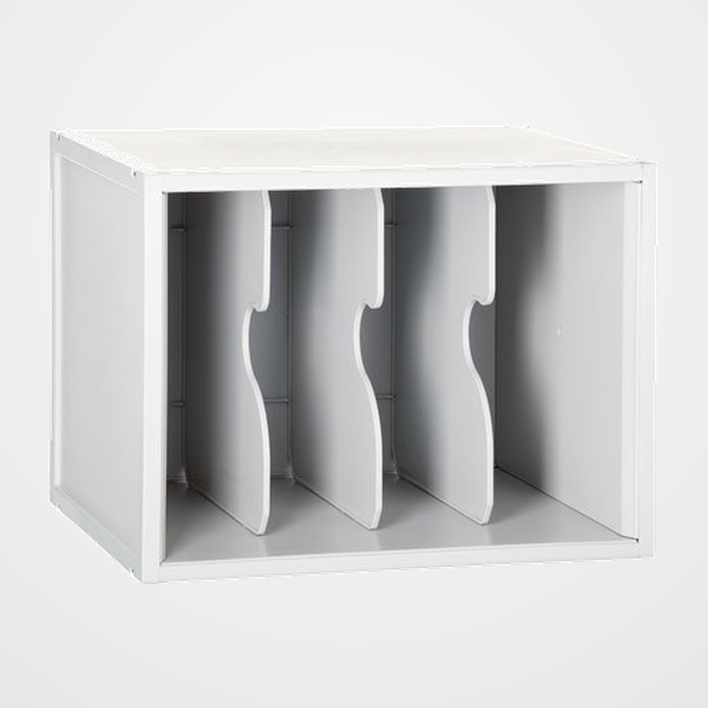 MODULO ARCHISYSTEM 3 SEPARADORES GRIS