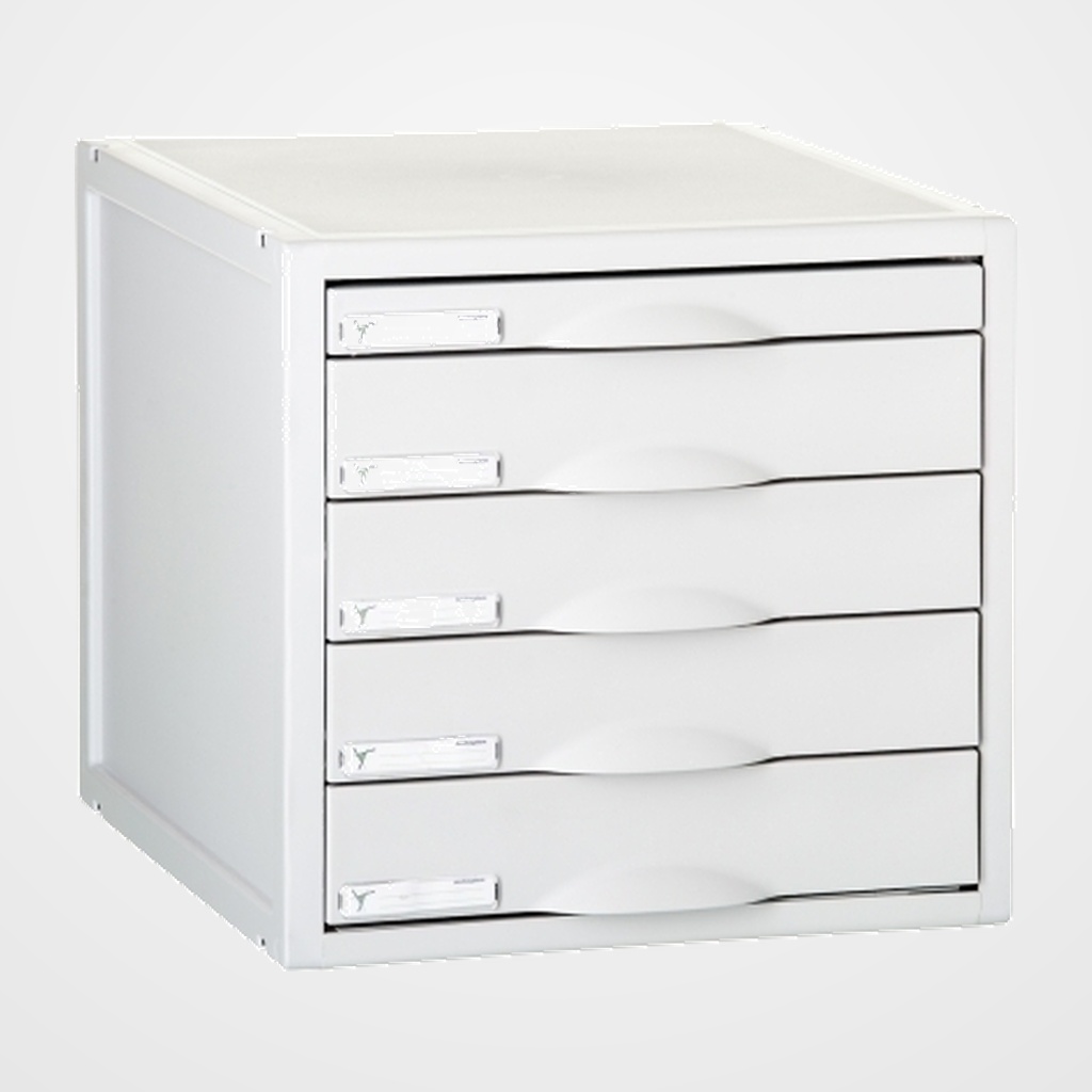 MODULO ARCHISYSTEM 5 CAJONES GRIS