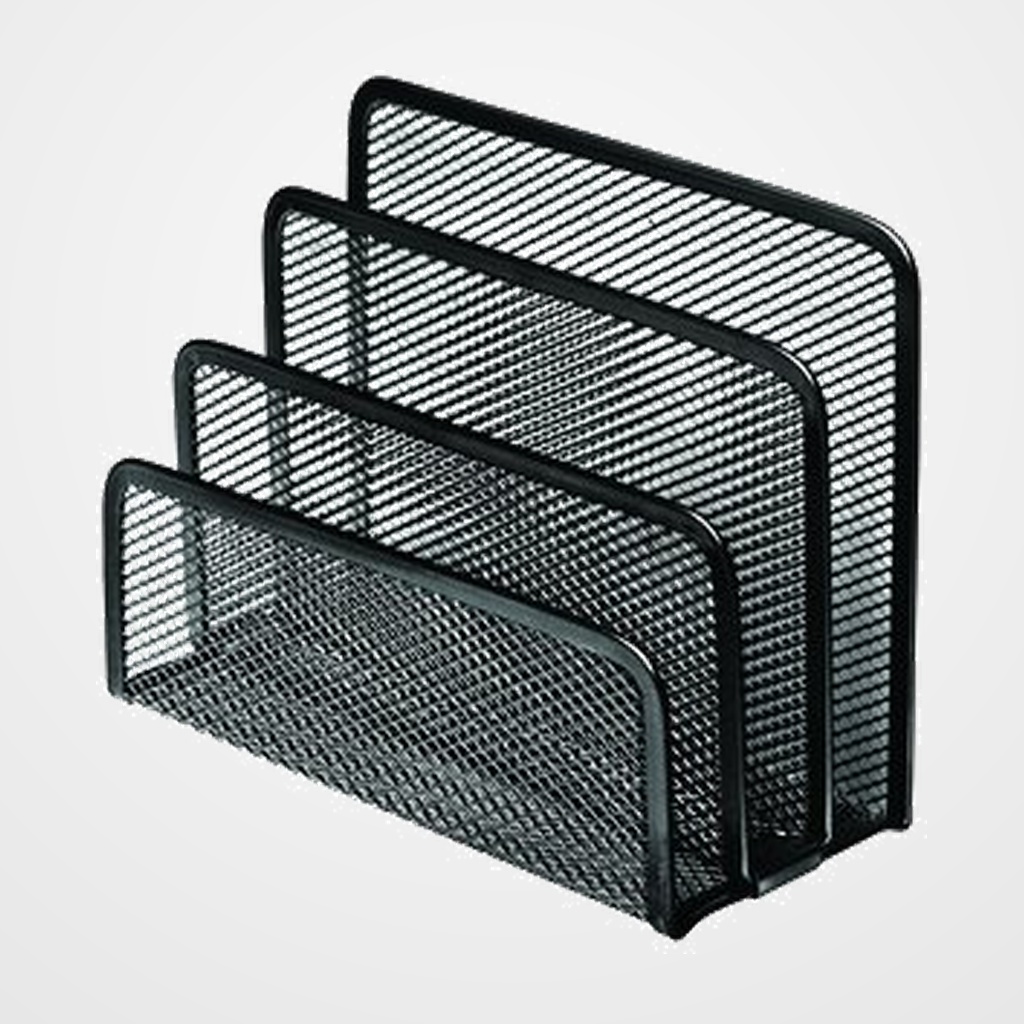 ORGANIZADOR DOCUMENTOS FOROFIS METALICO MALLA NEGRO