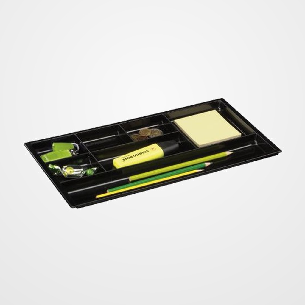 BANDEJA CEP 149/4F ORGANIZADOR PARA CAJON NEGRO