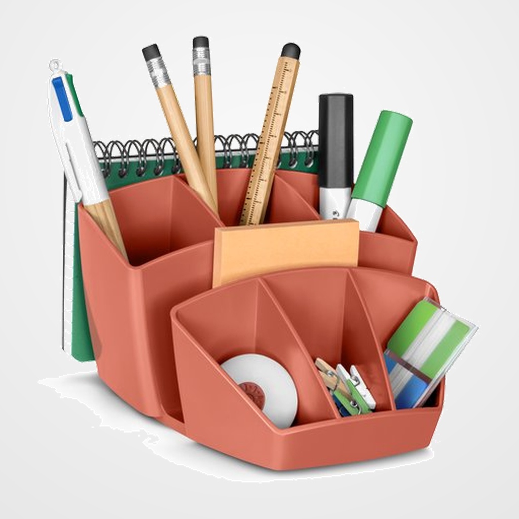 ORGANIZADOR SOBREMESA CEP 580TN TERRA NOVA 8 COMPARTIMENTOS TERRA COTTA