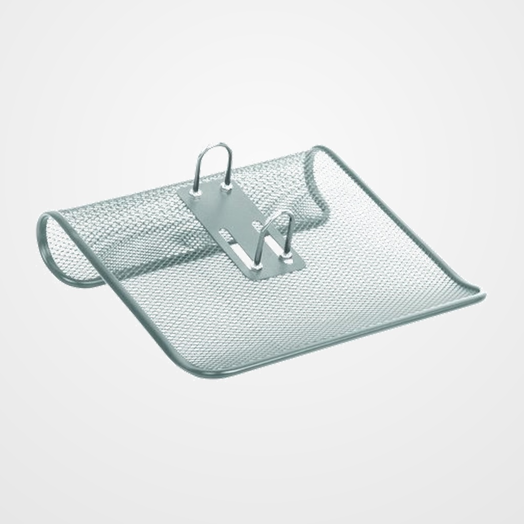 [13802222] PORTA CALENDARIO FOROFIS METALICO MALLA PLATEADO
