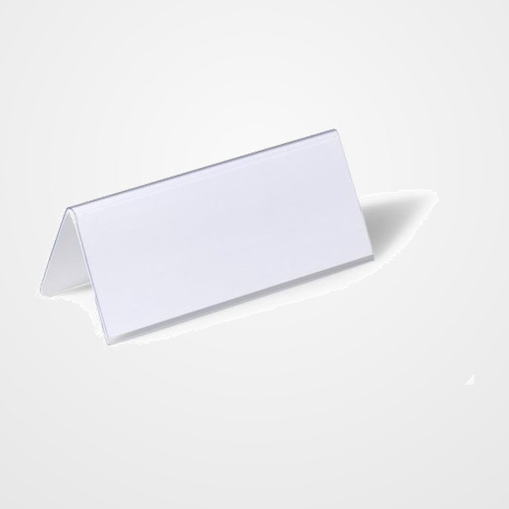 PORTA-NOMBRES MESA DURABLE 61/122x150 mm