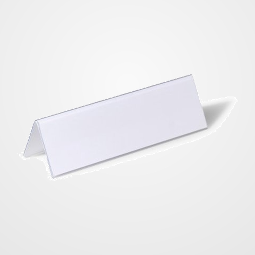 PORTA-NOMBRES MESA DURABLE 61/122x210 mm