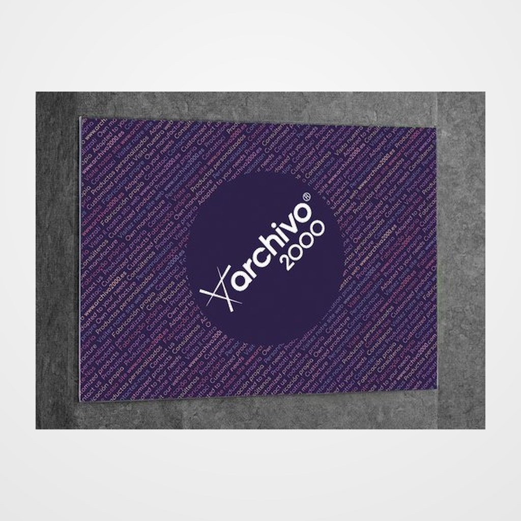 EXPOSITOR MULTIUSOS MURAL A.2000 GREEN DISPLAY ADHESIVO A3 HORIZONTAL PREMIUM CRISTAL