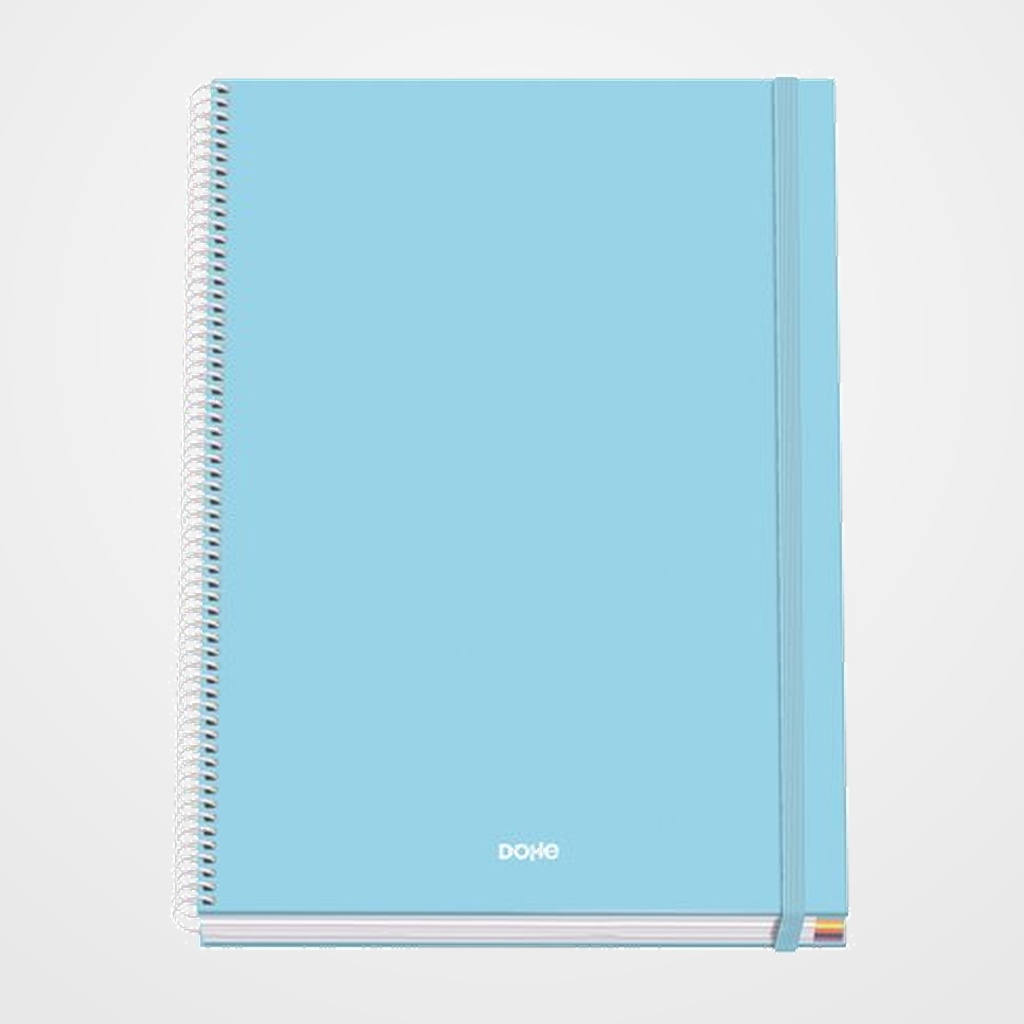 BLOC DOHE SERENITY micro.tapa EXTRA A4 100h 90gr CUADRIC.5x5 AZUL