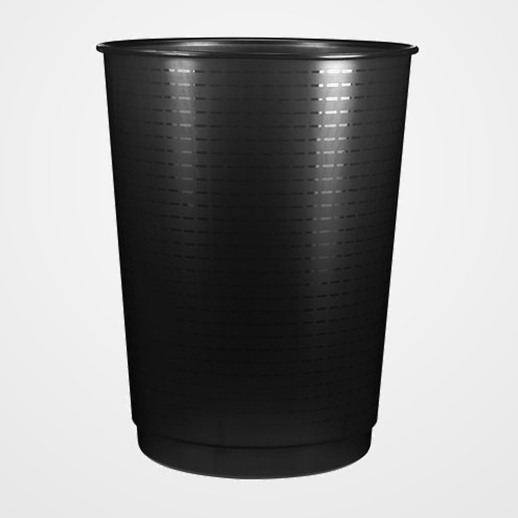 PAPELERA PLASTICO CEP 133R MAXI 40 LITROS NEGRO