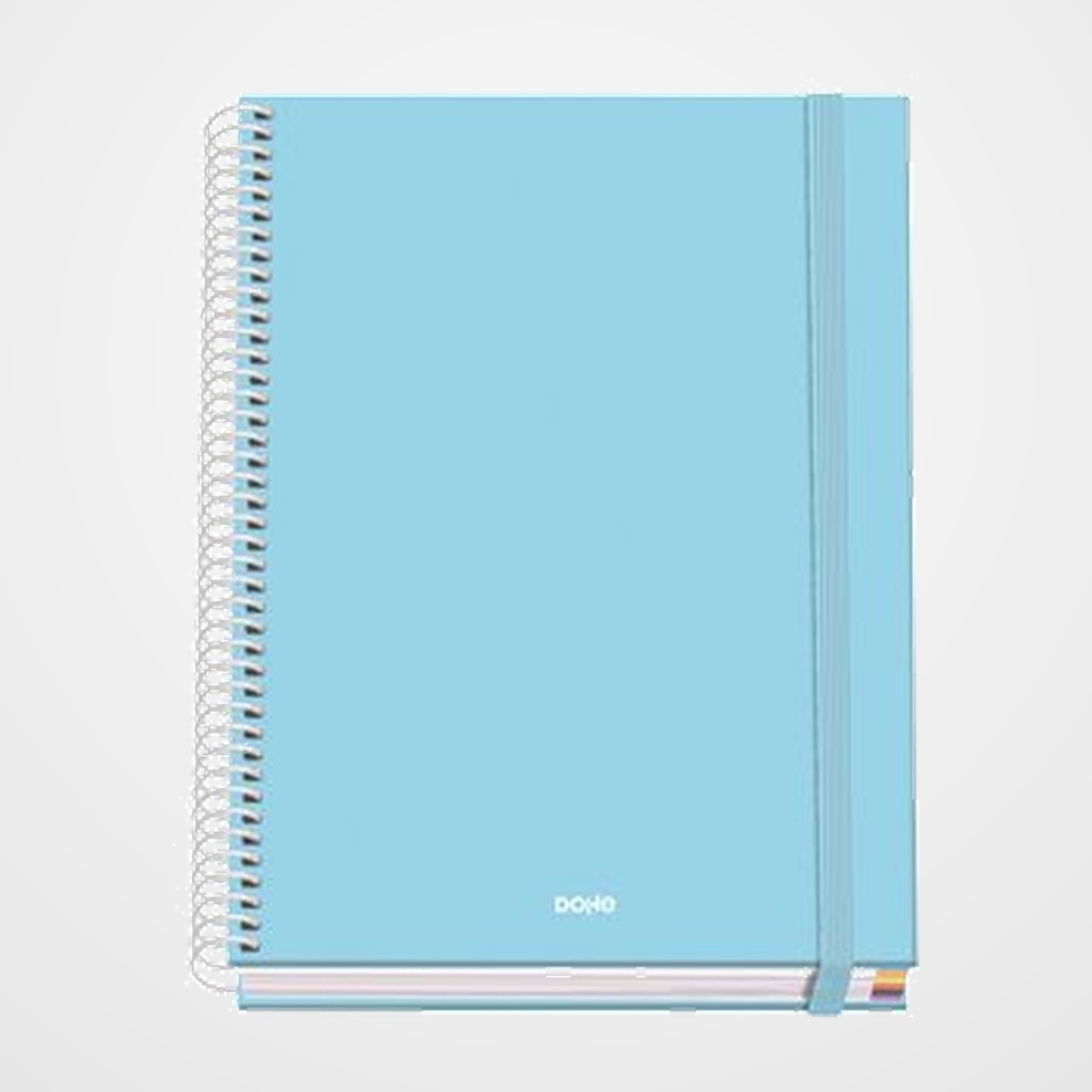 BLOC DOHE SERENITY micro.tapa EXTRA A5 100h 90gr CUADRIC.5x5 AZUL