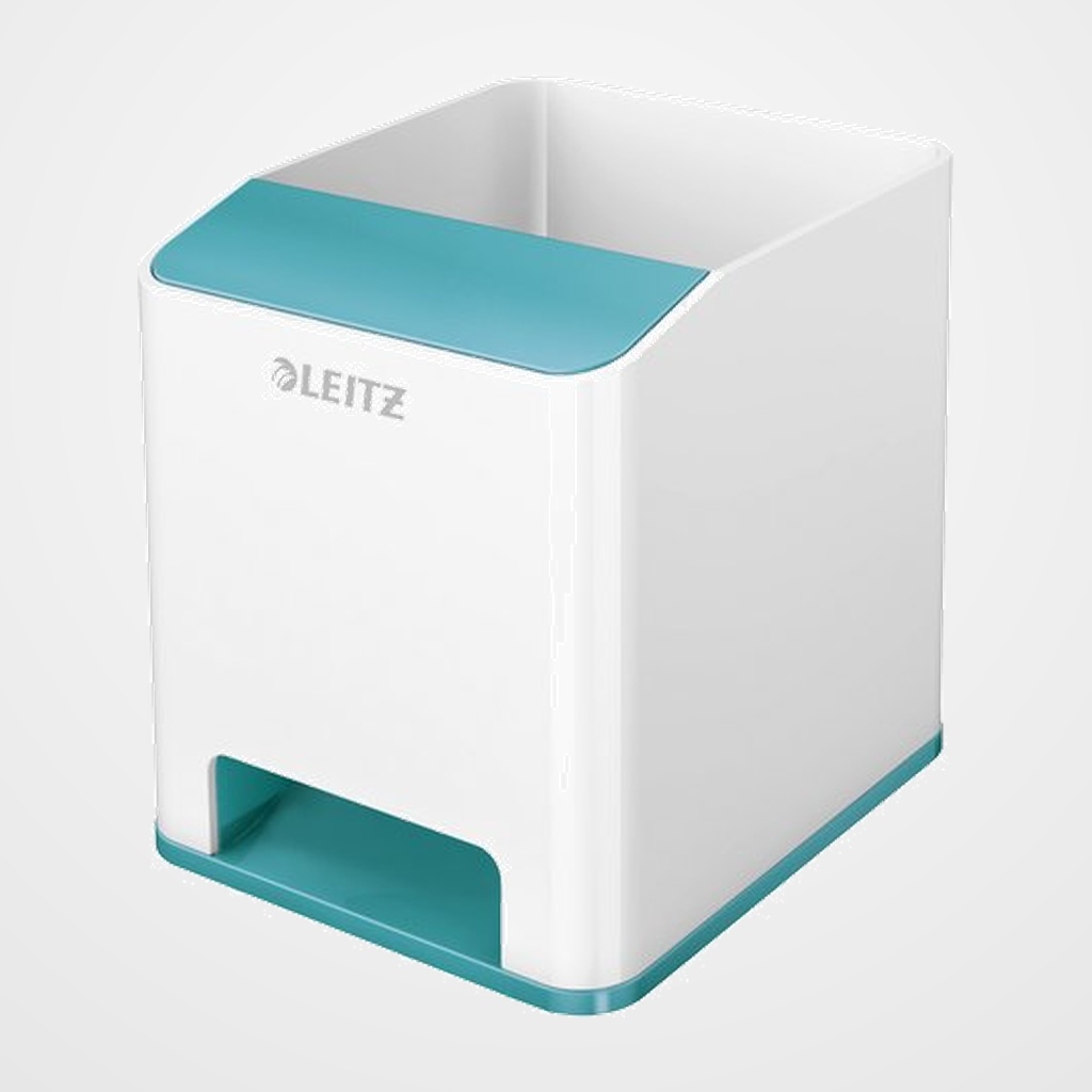 CUBILETE LEITZ WOW DUAL TURQUESA/BLANCO