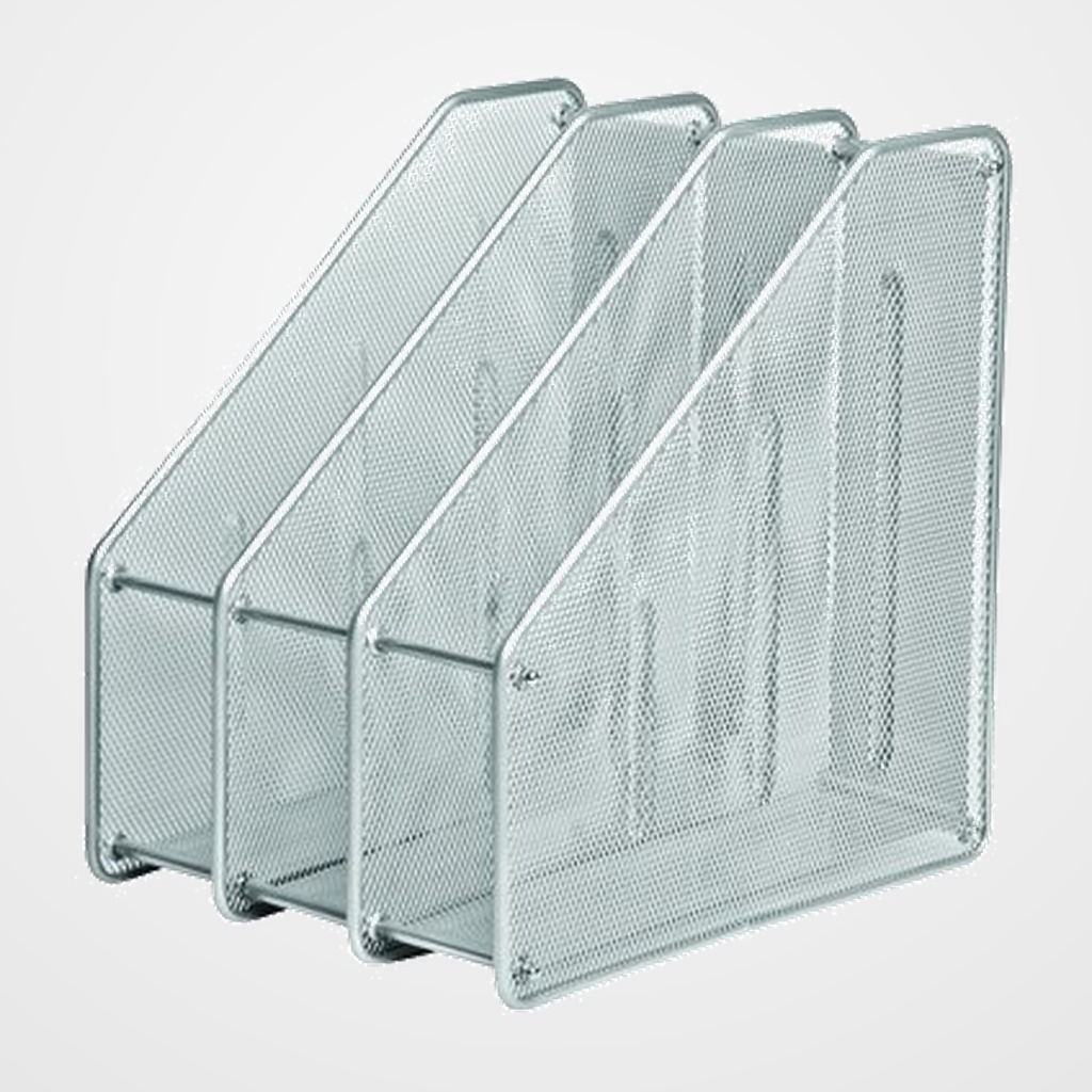 REVISTERO FOROFIS TRIPLE METALICO MALLA PLATEADO