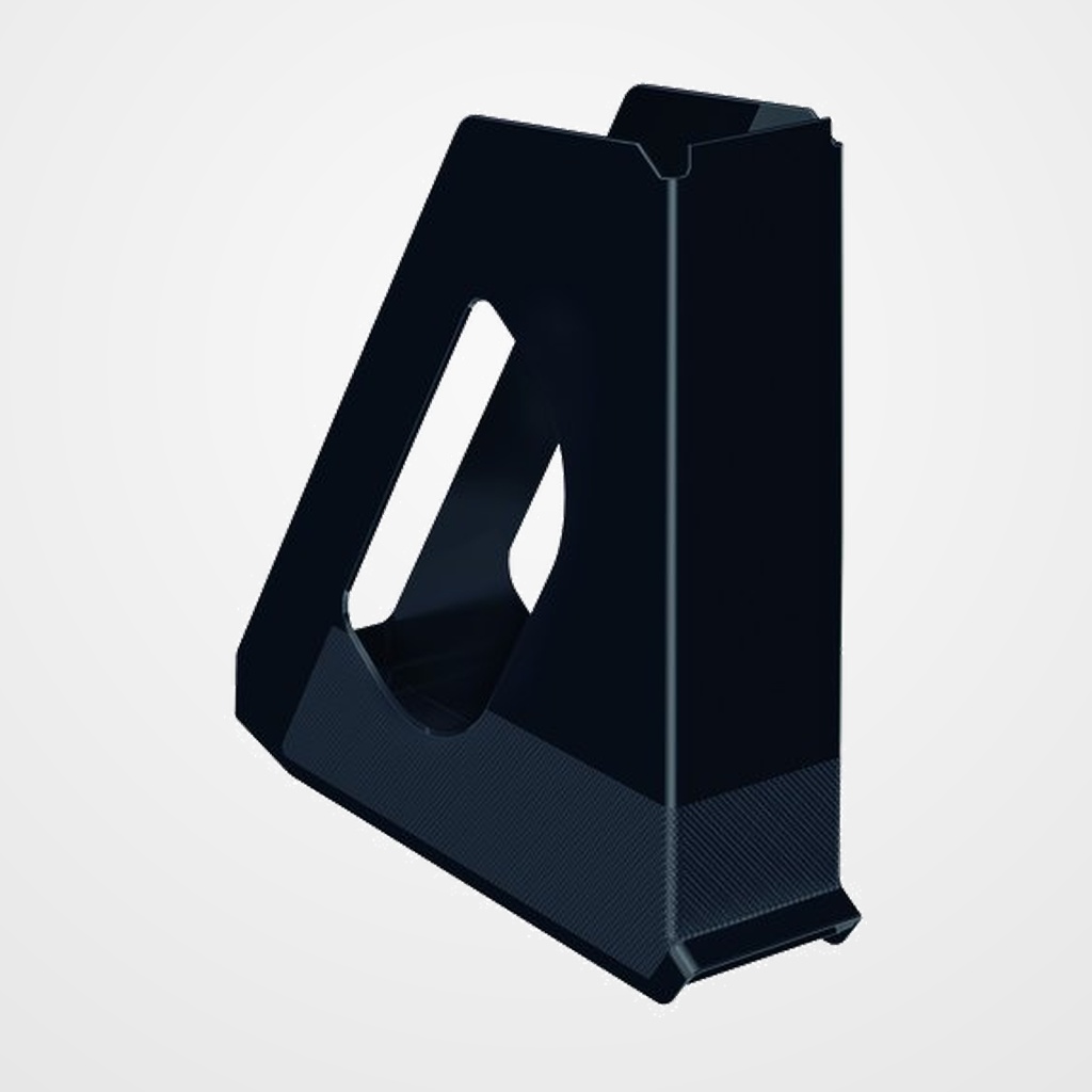 REVISTERO PLASTICO ESSELTE EUROPOST 72mm OPACO NEGRO