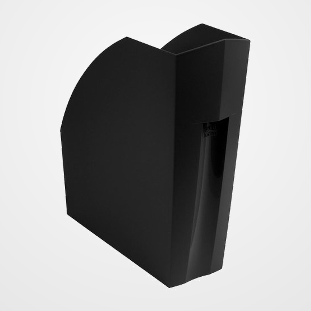 REVISTERO PLASTICO EXACOMPTA ECOBLACK THE MAGAZINE NEGRO