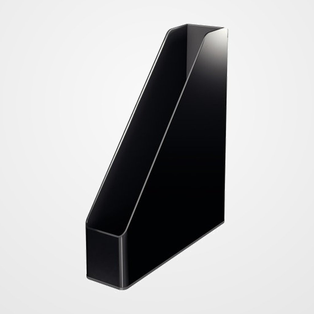 [22601073] REVISTERO PLASTICO LEITZ DUAL NEGRO/ANTRACITA