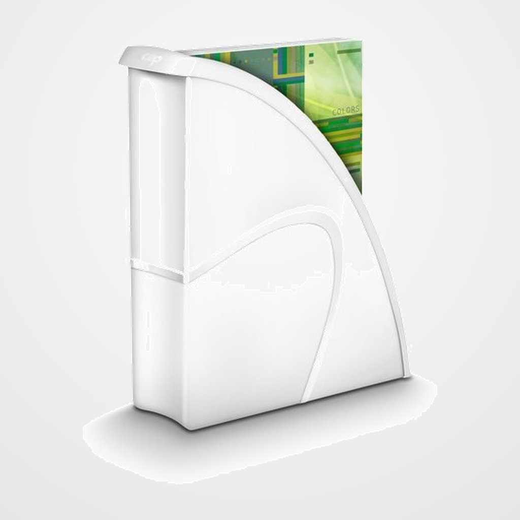 REVISTERO PLASTICO CEP 674+G GLOSS 674 80mm BLANCO