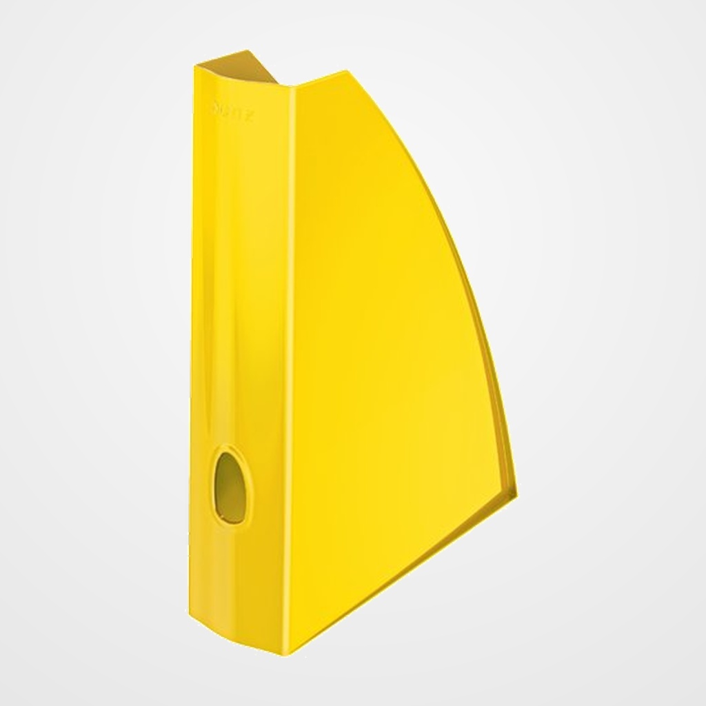 REVISTERO PLASTICO LEITZ WOW A4 60mm  AMARILLO