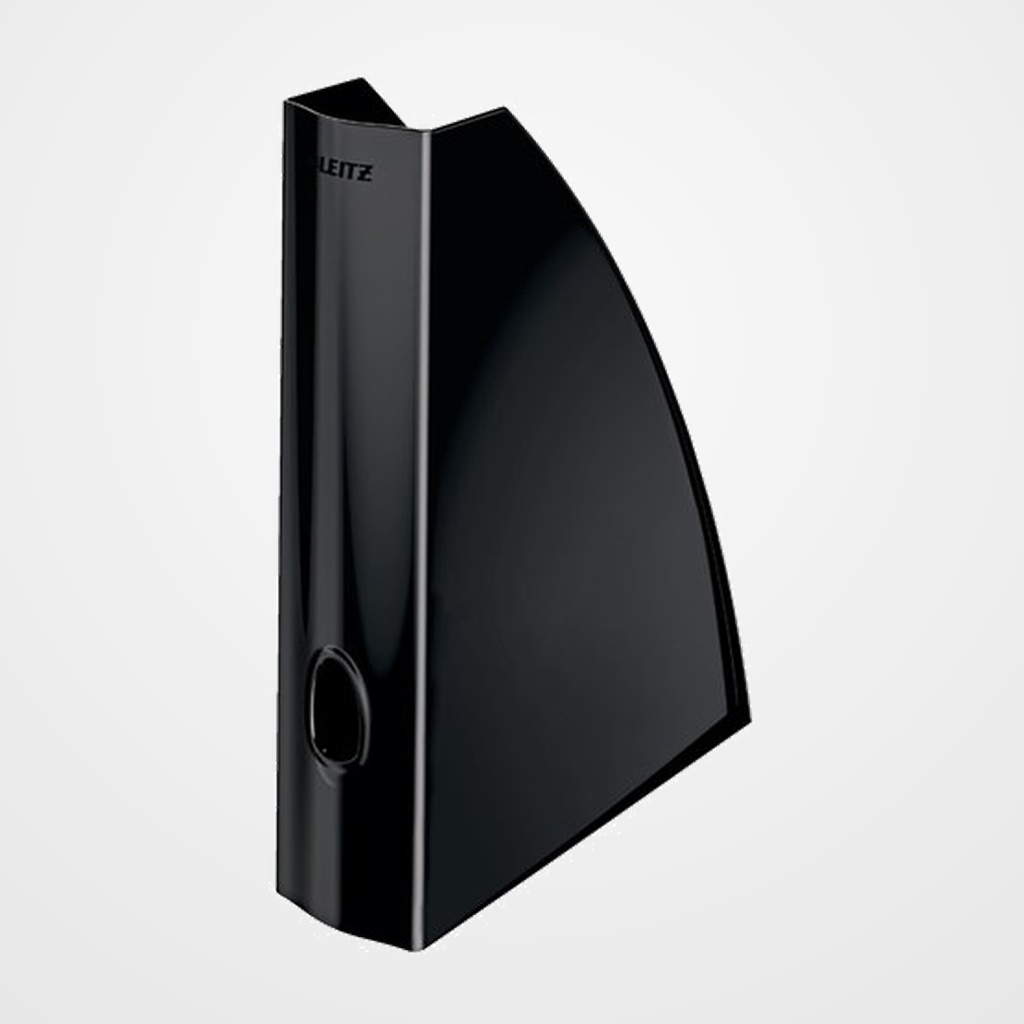 REVISTERO PLASTICO LEITZ WOW A4 60mm  NEGRO