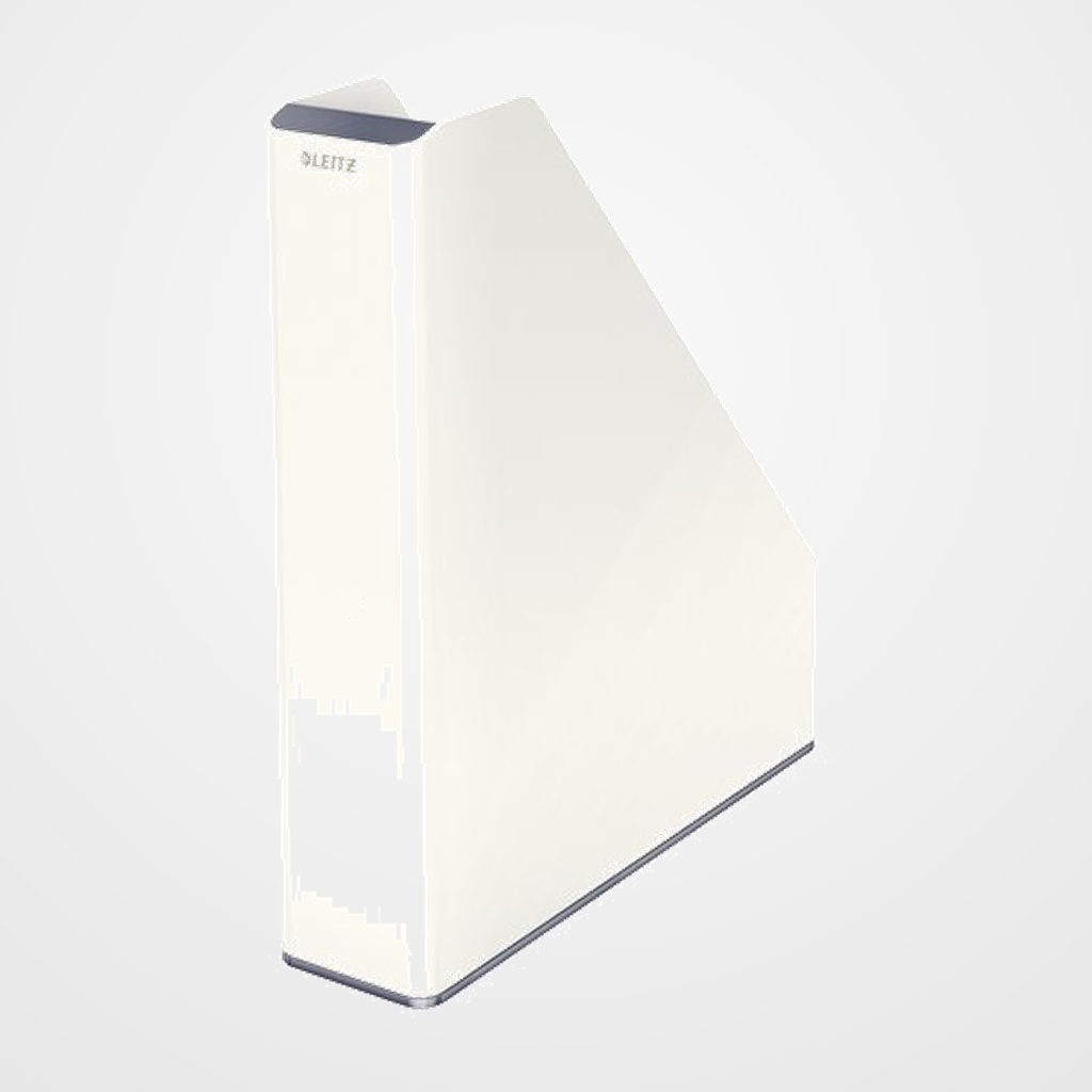 [22601081] REVISTERO PLASTICO LEITZ WOW DUAL BLANCO PERLA/GRIS