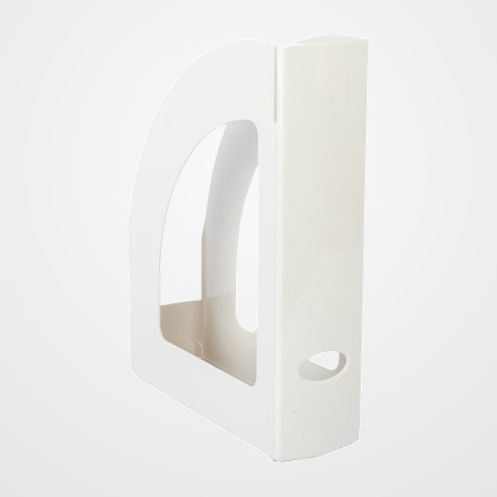REVISTERO PLASTICO 80mm OPACO BLANCO