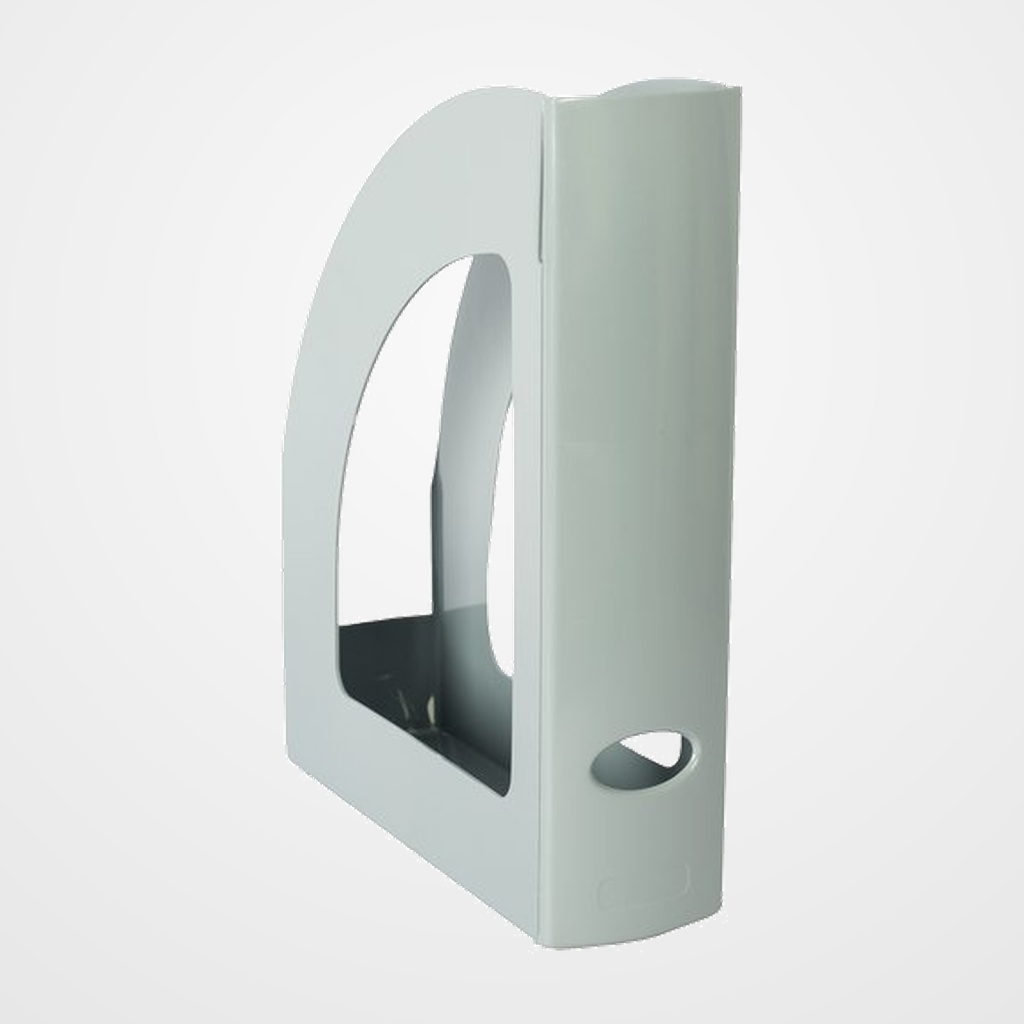 [11601402] REVISTERO PLASTICO 80mm OPACO GRIS